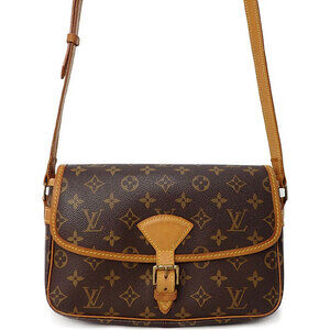 Louis Vuitton Monogram Leather Brown Sologne Shoulder Bag